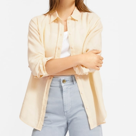 Everlane Tops - Everlane linen Relaxed Shirt